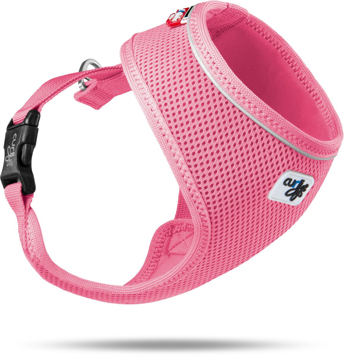 curli Basic Air-Mesh Hundegeschirr, M, pink