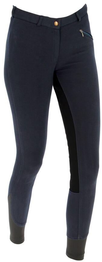 Covalliero Economic Kinderreithose, blau, Gr. 128