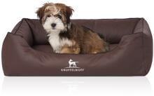 Knuffelwuff Madison orthopädisches Hundebett, 70x50cm, braun