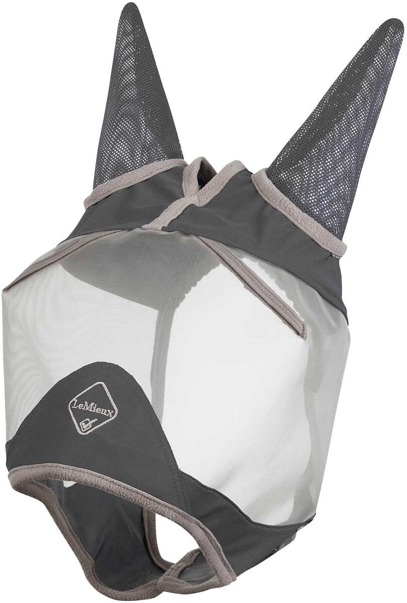 LeMieux ArmourShield Pro Half Fliegenmaske, grau, XS