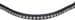 HKM Pro Anatomic Snaffle, black