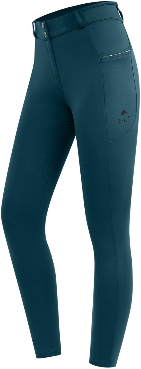 ELT Romy Glam Kinder Reithose, petrolblau, 152