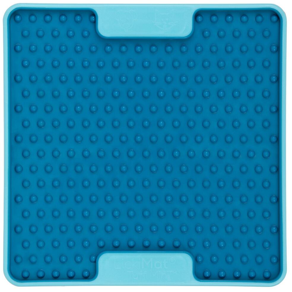 LickiMat Tuff Soother Futtermatte, 15x15cm, turquoise