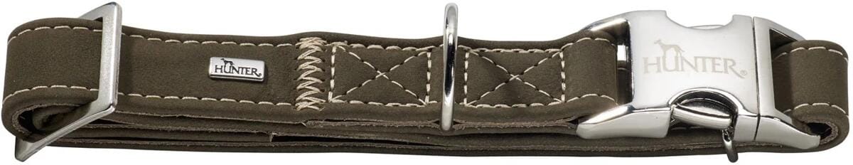 HUNTER Hunting Alu-Strong Hundehalsband, oliv, L
