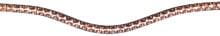 HKM Rosegold Glamour Browband, rose gold, pony