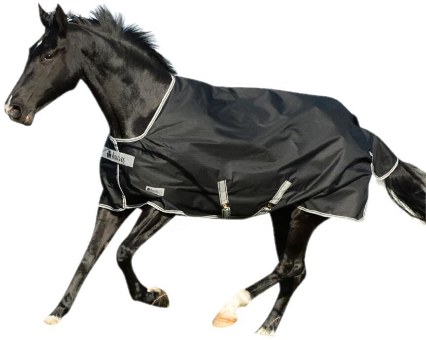 Bucas Anniversary Turnout 150 SD Pferdedecke, schwarz, 145cm