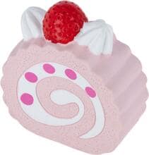 KERBL Pet: rotolo di biscotto in lattice, giocattolo per cani, rosa, 9x4x10 cm