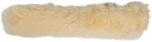 HKM nose and neck protector, genuine lambskin, natural