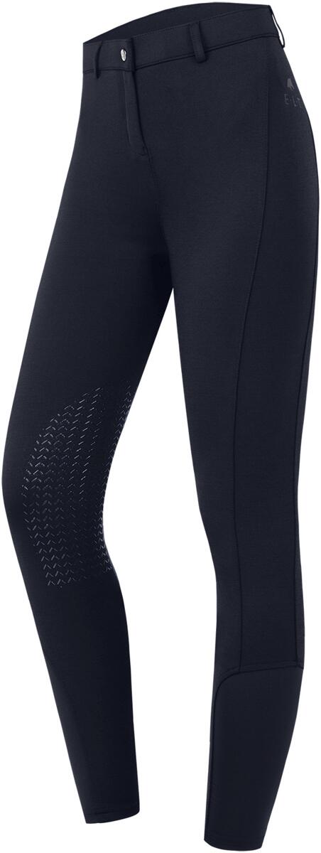 ELT Essential Knie Silikon Kinder Reithose, tiefblau, 140