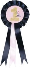 Nastro HKM Hobby Horsing Show, blu scuro/rosa