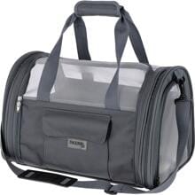 KERBL Pet Vacation Air Tragetasche, grau, 43x28x28cm