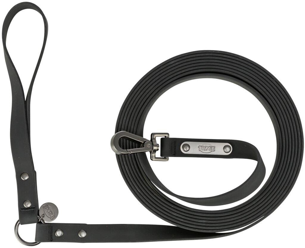 Trixie CityStyle Schleppleine, PVC, schwarz, M–L, 10m/20mm