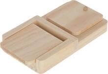 KERBL Pet Snackbox giocattolo per pensare e imparare per roditori, 21x11x3,5 cm