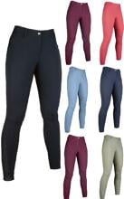 HKM Sunshine Reithose, Silikon-Kniebesatz