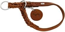 HUNTER Solid Education Collare da dressage, color cognac, taglia M-L