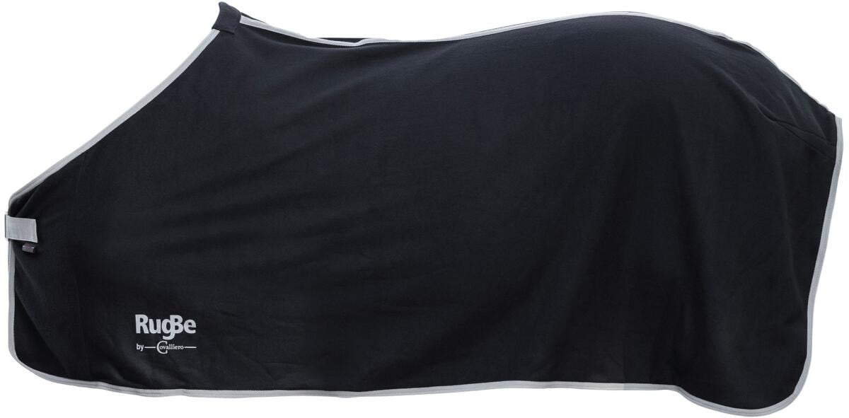Covalliero RugBe Economic Fleecedecke, schwarz, 125cm