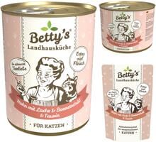 Bettys Landhausküche Cat Nassfutter mit Huhn & Lachs