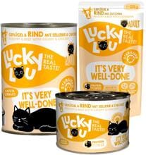 Lucky Lou Lifestage Sterilized Nassfutter mit Geflügel & Rind