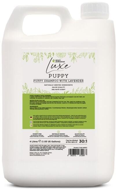 Groom Professional Luxe Puppy Shampoo mit Lavendel, 4L
