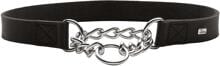 HUNTER Aalborg collare con catena, nero, L, max. 55 cm