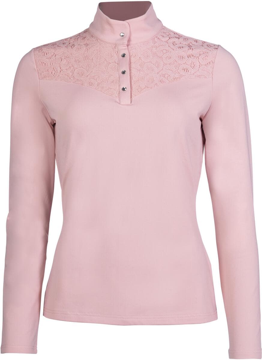 HKM Berry Lace Funktionsshirt, altrosa, XXL