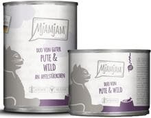 Mjamjam DUO cibo per gatti con tacchino e selvaggina