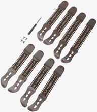 Set di cinturini di ricambio per paratendini LeMieux Exo-Flex, marrone, L