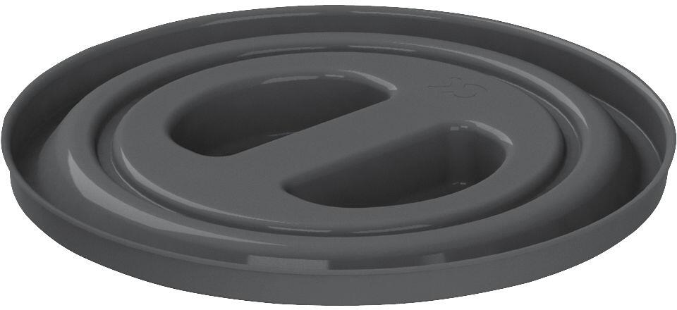 KERBL Deckel für Stall- und Baueimer, schwarz, 12L