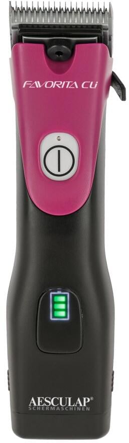 Aesculap Favorita CLi Akku-Schermaschine, pink, 2 Akku