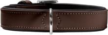 Collare HUNTER Softie, marrone/nero, taglia S-M, 50 cm